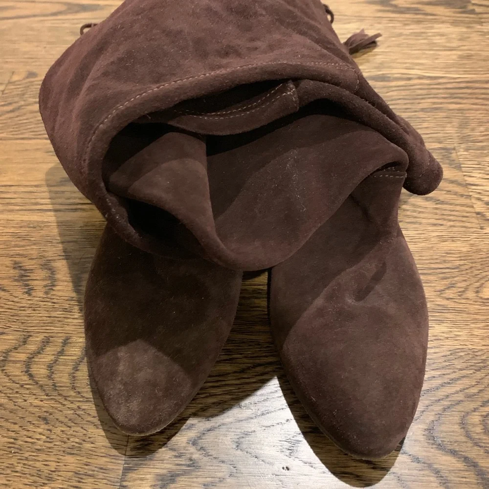 Joie Suede Over the Knee Boots